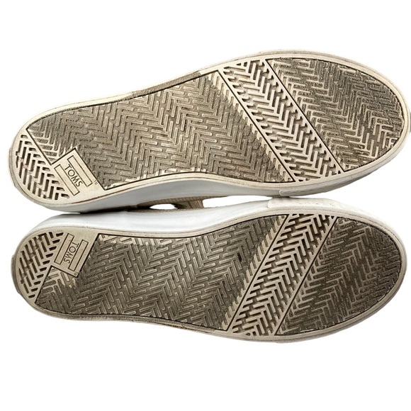 TOMS Camilia High-Top Suede / Canvas Sneaker Size US 7.5 - Picture 9 of 15